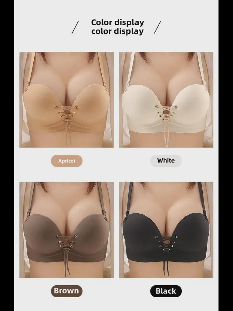 Seamless French Summer Bra: Wire-Free, Thickened, Sexy, Supported, Anti-Sagging, for Smaller Busts