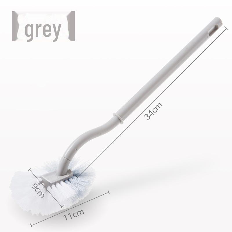 Brosse WC souple en forme de S pour un nettoyage sans espace