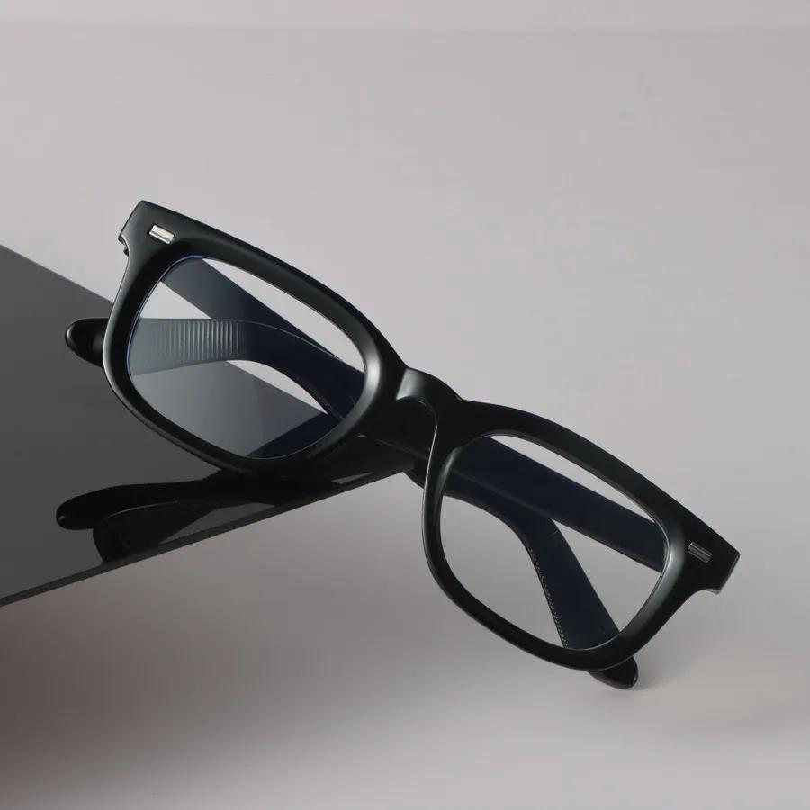 Luxury Square Frame Eyeglass Women Men Minimalist Transparent Glasses Cool Clear Lens Frame Glasses
