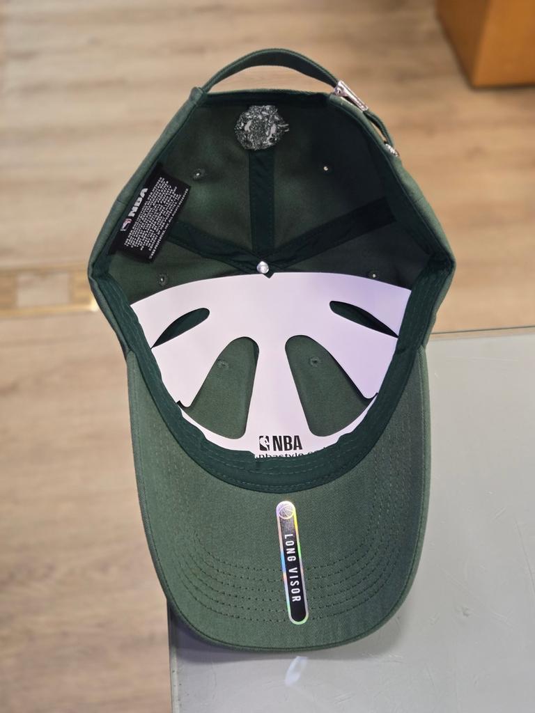 NBA Unisex BOS Slogan Point Overfit Soft Ball Cap N255AP232P (51)