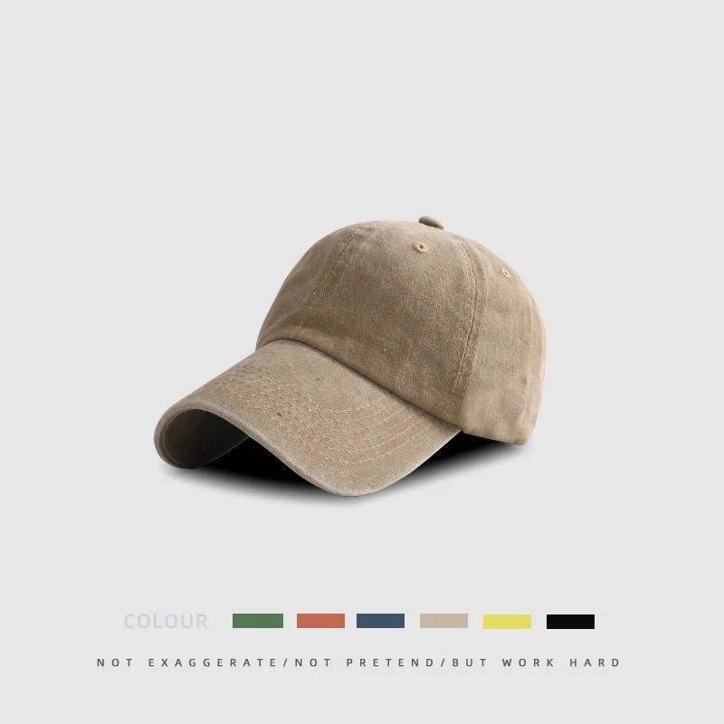 YIRAN Dayang hat 64-68Cm Grote Hoofd Man Grote Maat Baseballpet Mannen Zacht Denim Gewassen Oude Zonneklep Vrouw Oversized Sport Snapback Petten Truckerpet Papa 58-64cm