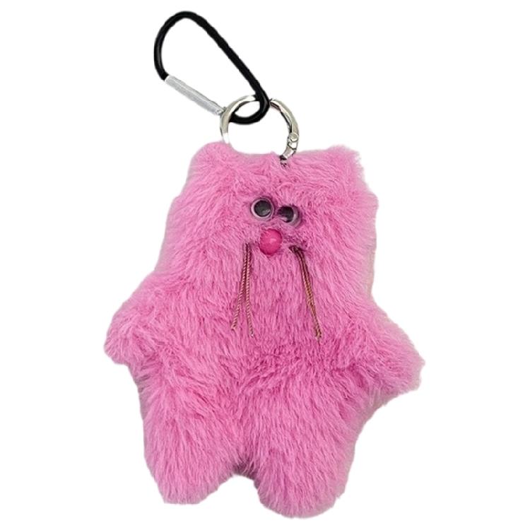 Plüschbär Schlüsselanhänger Anhänger für Damen Autoschlüssel Rucksack Handtasche