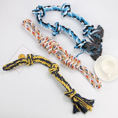 Pet Dog Rope Toy Durable Chew Bite Resistant Pet Toys for Medium Large Dogs Golden Retriever Pitbull Labrador Supplies