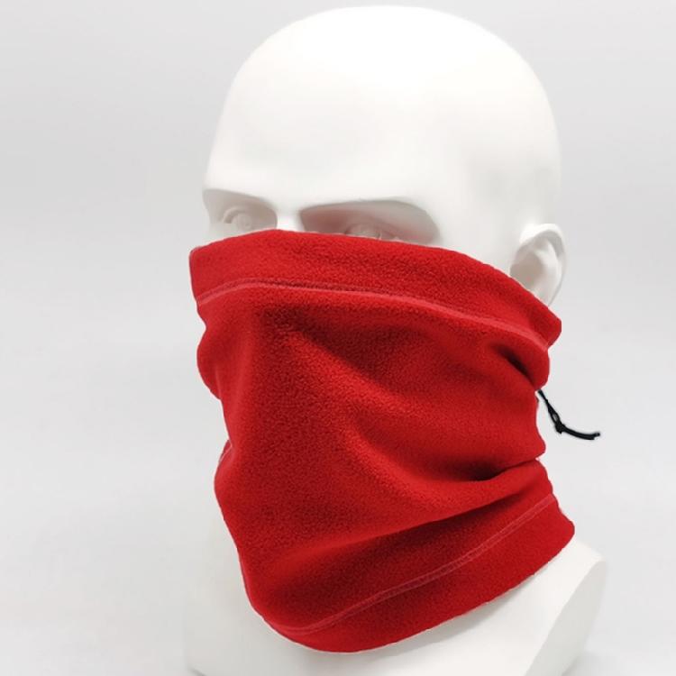 Headwear Neck Gaiter Snood Fleece Tube Ski Scarf Neck Warmer Headbands Breathable Bandanas Face Mask for Outdoor Cycling