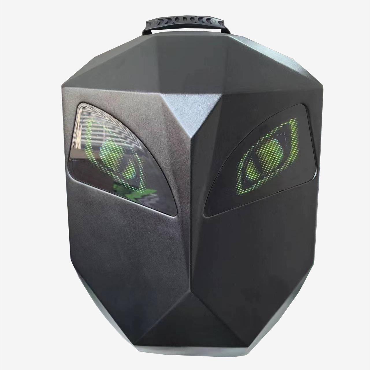 

18-дюймовий Розумний Світлодіодний Рюкзак Мотоцикліста Залізна Людина - Крута Нейлонова Сумка для Шолома 20-35L