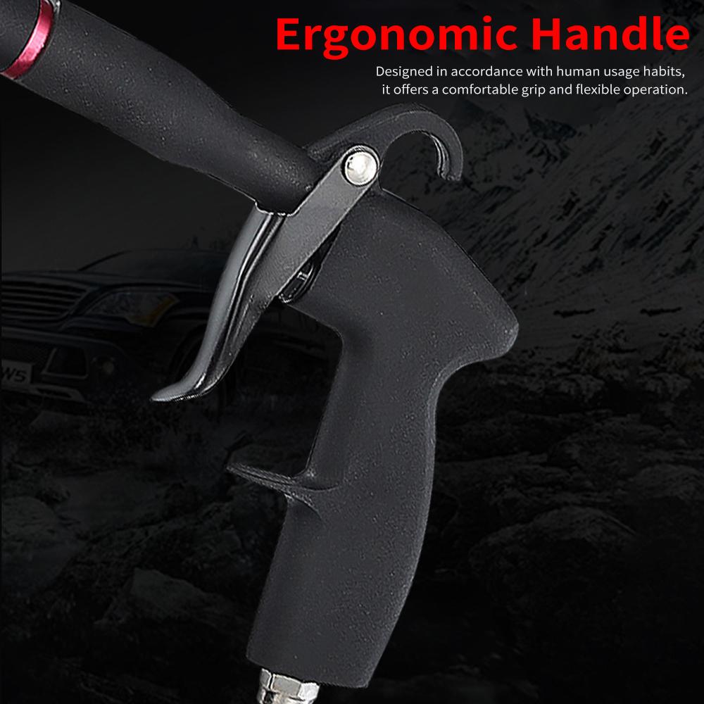 High Pressure Car Cleaning Gun Automotive Detailing Kit Interior Cleaner with Bottle for Roofs,