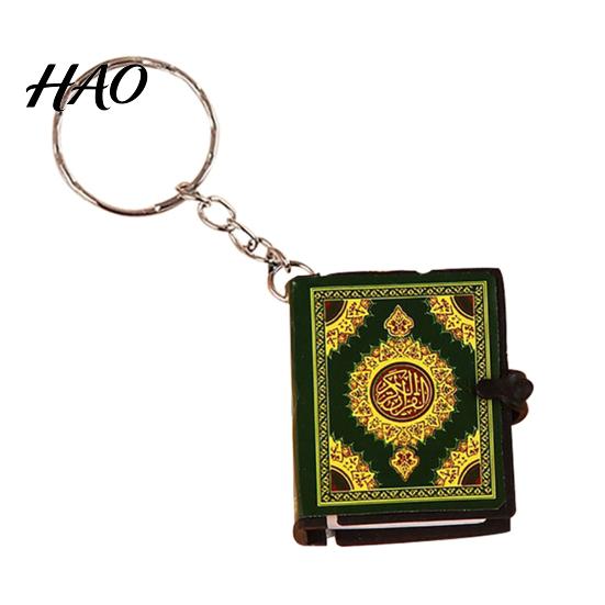 Unisex Mini Koran Arabisch Anhänger Schlüsselanhänger Tasche Auto Hängen Schlüsselanhänger Geburtstagsgeschenk