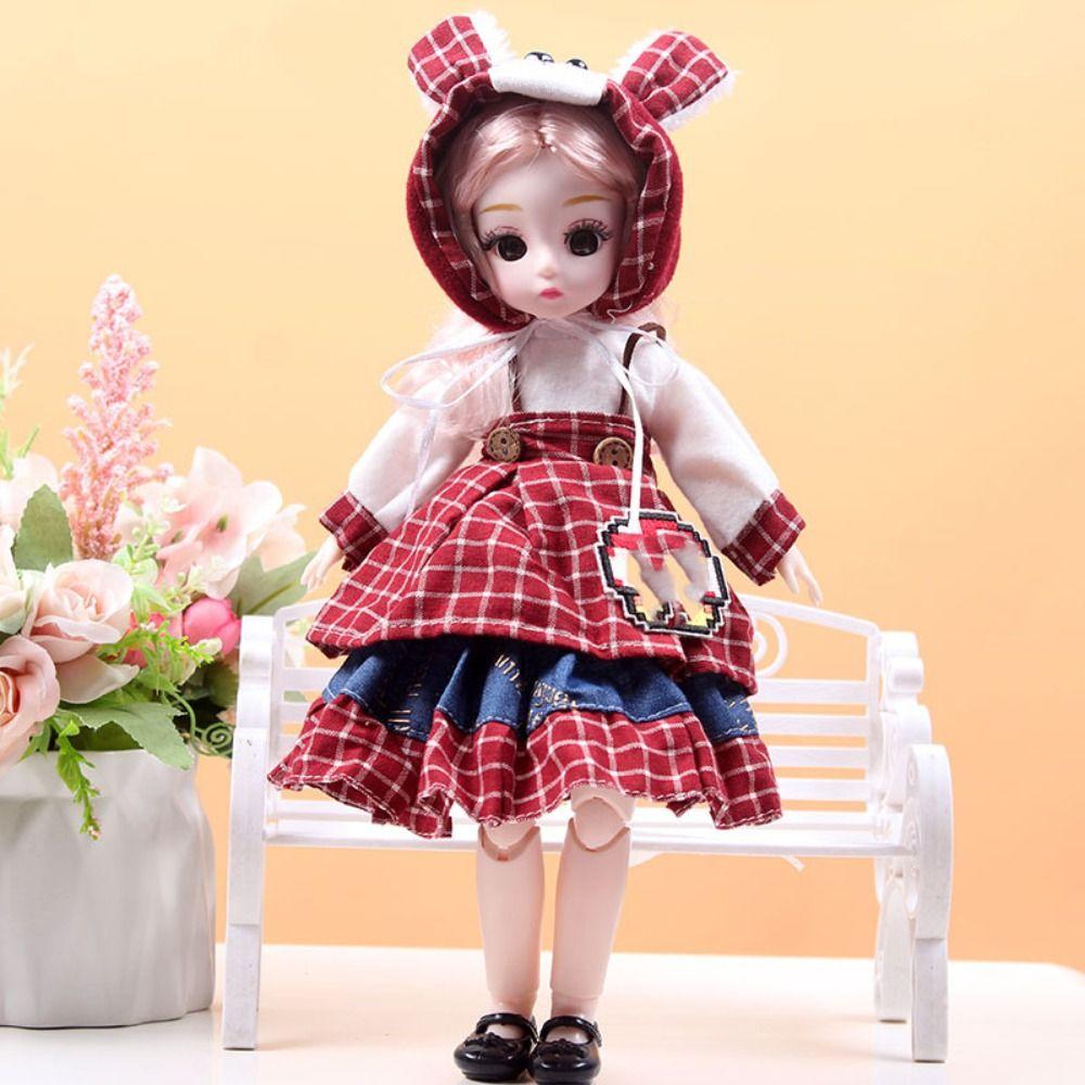 

Многофункциональная кукла BJD с одеждой, съемные шарниры, 30 см, куклы 1/6, привлекательные глаза, красочная игрушка