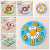 Interactive Toy Anti Choking Dog Puzzle Toy Interactive Durable Pet Slow Food Bowl with Sound Rotating Puzzle Feeder Cat