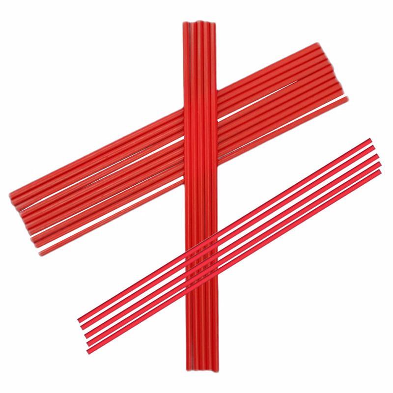 

100Pcs Red Tubes For Remover Spray Straws Plastic Sprayer Can Nozzles Replacement Tool Parts Aerosol Can Accessories Storage красный