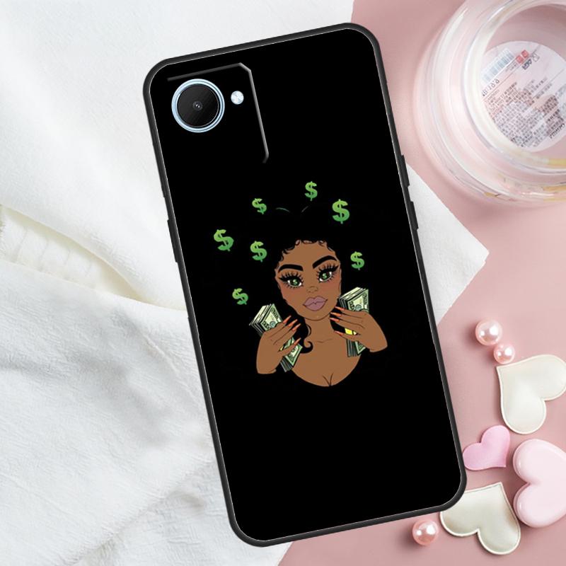 Cool Bad Girl For Realme 13 12 10 11 14 Pro Plus GT 6T 6 5 GT7 Pro C55 C51 C21Y C25S C75 C61 C53 C67 Case