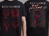 Disturbed The Sickness 25Th Anniversary Tour Faces Tour T-Shirt
