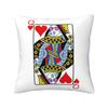 Queen Of Hearts Square Pillowcase Cushion Cover Pillow Case Throw Pillow Cover for Home Bedroom Car