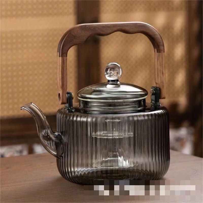 Large Capacity Glass Health Teapot