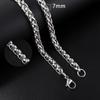 ASONSTEEL cubansk kjede halskjede for menn kvinner punk rustfritt stål fortauskant kjede chokers vintage gullfarge solid metall colla