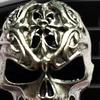 Alloy Skull Auto Air Freshener Holder Car Vent Clip Retro Dashboard Stylish Decoration Trim Funny Head Interior Accessories Personalized Gift