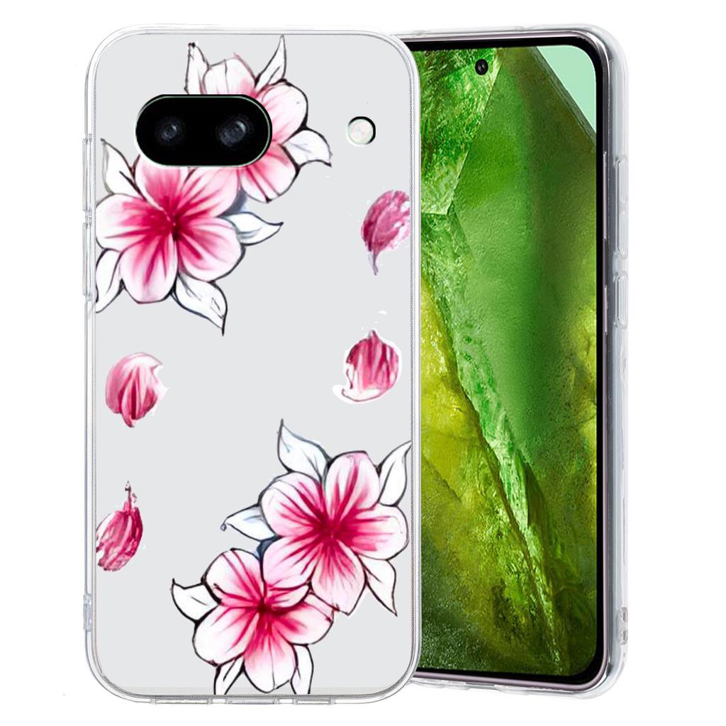 For Google Pixel 8a Case Pattern Printing Anti-Scratch TPU Phone Cover