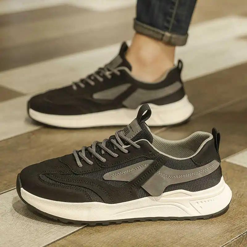 Strappy Slip Resistant Dress Sneakers Heels Basketball Skateboard Man Men's Dress Shoes Sports Gym Leading Trainers Zapato