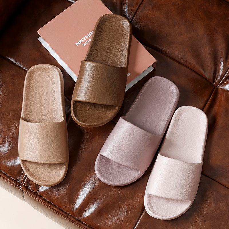 Women's & Men's Non-slip Indoor Shower Slippers - Deodorant EVA Silent Sandals for Home