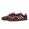 Adidas Neo Vl Court 811 Manufacturing, Burgundy Low top Skateboard Shoes Unisex Red Beige White ID6015(Team80-)