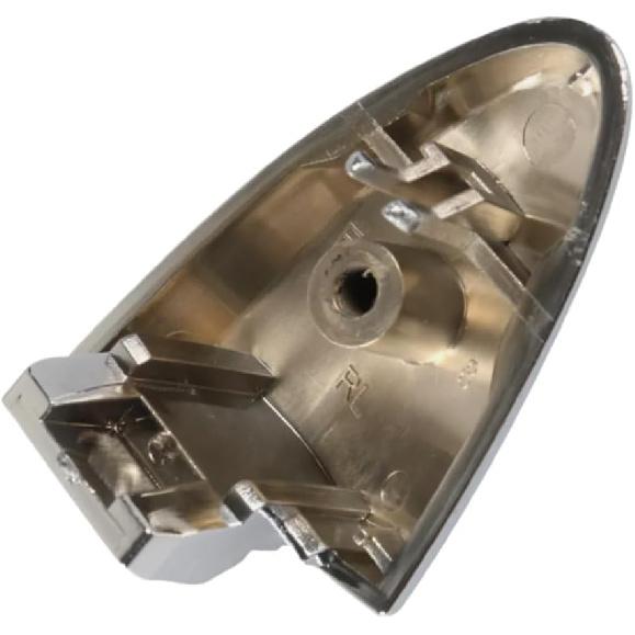 Riloer Exterior Outside Door Handle, Rear Handle Cap, Chrome Exterior Door Handles, Door Handle Bezel Cover, Compatible with Lexus ES350 2007-2012,