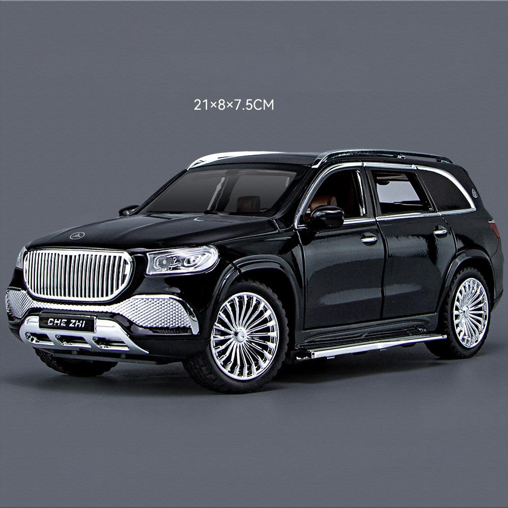 WSF1  1:24 Mercedes Benz Maybach GLS600 S680 SUV Alloy Metal Diecast Model Car High Simulation Home Trendy Ornaments Collection Hobby