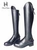 HelloHorse Premium Cowhide Equestrian Riding and Show Jumping Boots