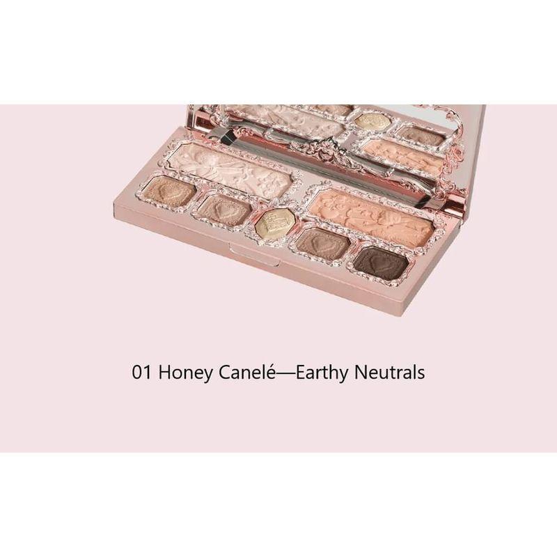 Flower Knows - Strawberry Cupid Makeup Palette - 01 Honey Canele