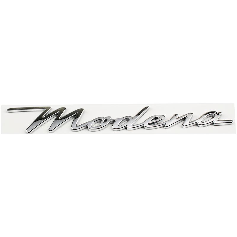 Auto Heckklappe Buchstaben Worte Logo Abzeichen Emblem Aufkleber Für Modena Levante Quattroporte Ghibli Zubehör