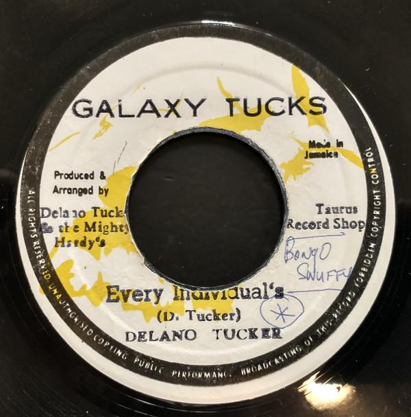 

7inch Record DELANO TUCKER & MIGHTY HARDIST - Every Individual s NONE Galaxy Tucks Jamaica Reggae, Ska & Dub Used