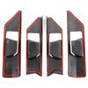 ABS Carbon Fiber For Toyota Hilux 2026+ Interior Accessories Door Handle Window Rises Switch Cover Gear Box Shift Panle Cover