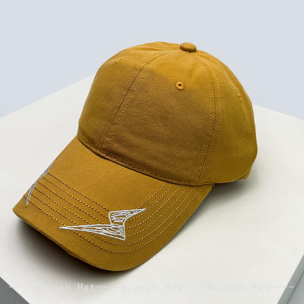 Baseball Simple Stitching Embroidered Lightning Personal Women Men Her Him For Fresh Caps Peaked Hats Sunshade Street Versatile American Style