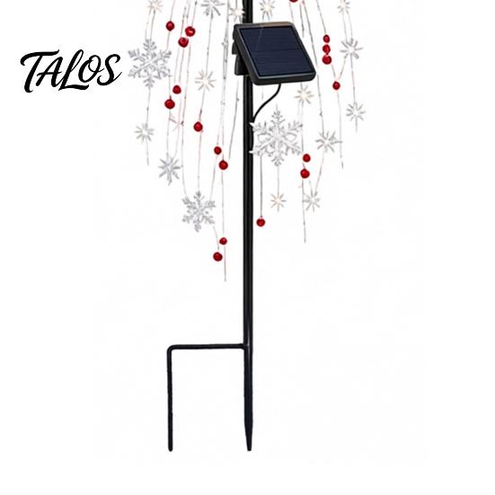 Easy Install Stake Lights Red Bird Solar Garden Light, Waterproof Landscape Lamp with Warm Glow, Ornaments for Lawn Flower Bed Outdoor Metal