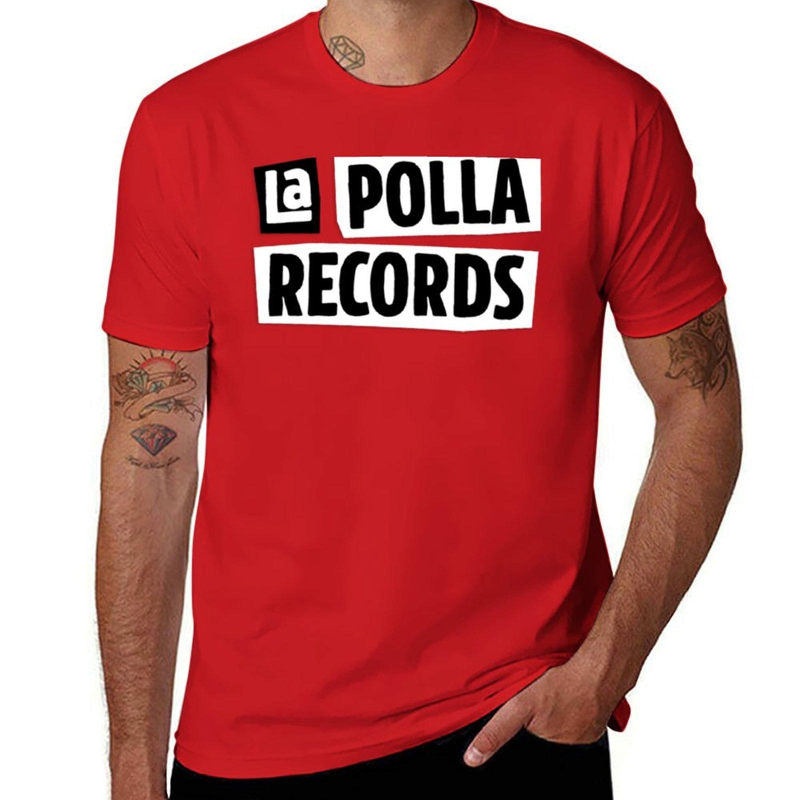 Records Band Rock Spanish TShirt Cute Tops Sports Fans Customizeds Summer Tops Mens Graphic Tshirts Pack M
