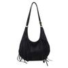 Niche Fringed Bag Women's New Fashion Casual Dumpling Bag Shoulder Messenger Bag