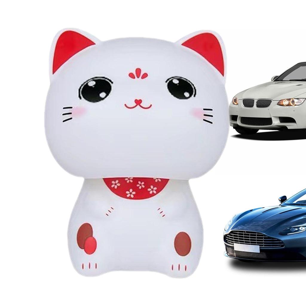 Solar Dancing Cat Solar Cat Bobblehead - Desktop Ornament Dancing Toy Car Decor Perfect