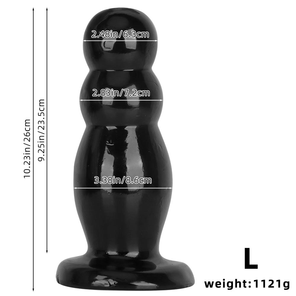 Super Large Black Butt Plug Dildo Masturbators Fisting Masturbator Gay Sex Toy Strap On Cock Big Penis