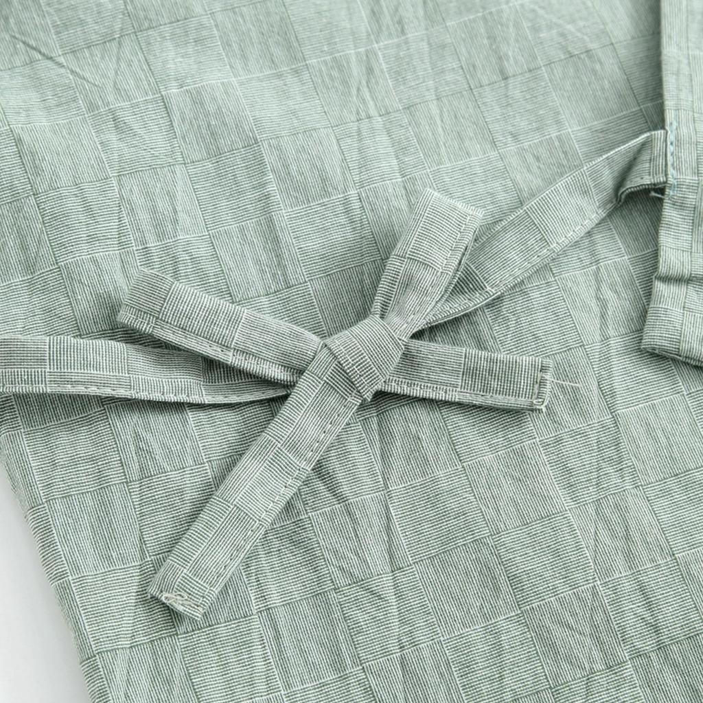 Jinbei Top and Bottom Day Shijira Plain Relaxwear [SISOFTLY] Women's Set, Mother's Gift, Stylish, Weave, Cool, Women's Pajamas, Roomwear, Jinbei, M,