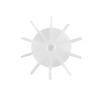 Air Compressor Fan Blade Replacement for Direct Online Motor Plastic Fan Blade Reliable and Sturdy Air Compressor Part