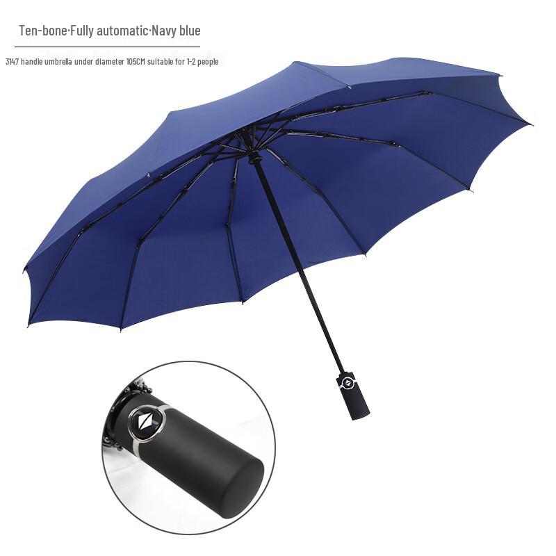 

Nankiao Automatic 3-Fold Sun & Rain Umbrella 23 inch
