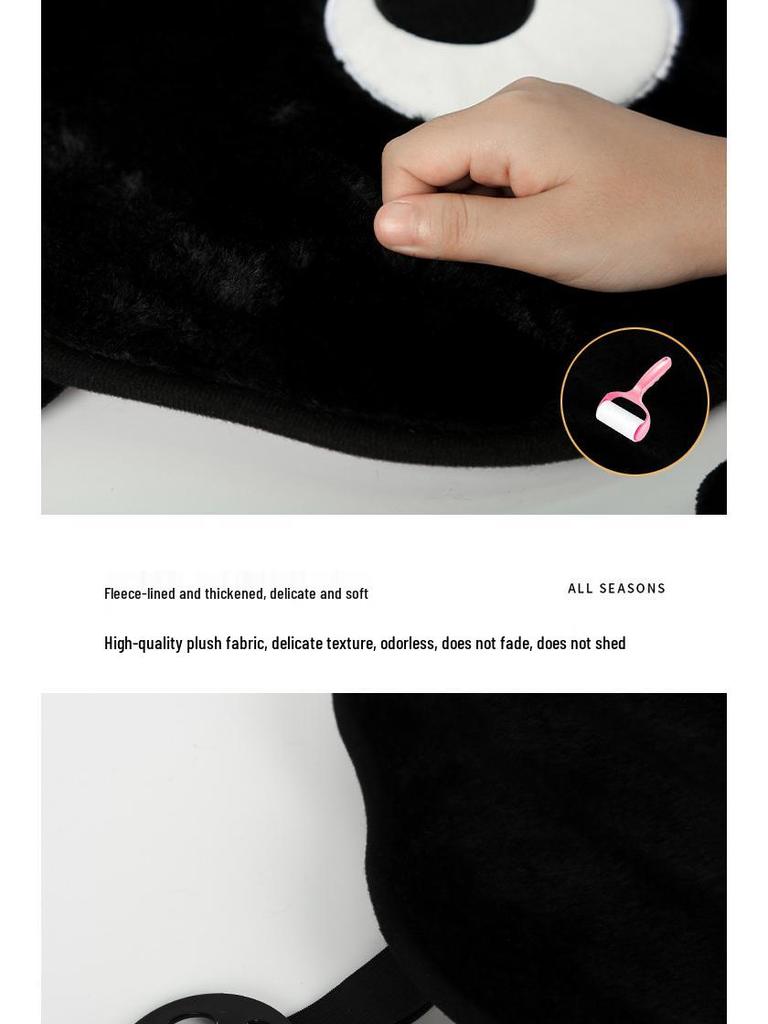 Luxury Winter Plush Heated Car Seat Cushion Set - Anti-Freeze, High-End Design for Women