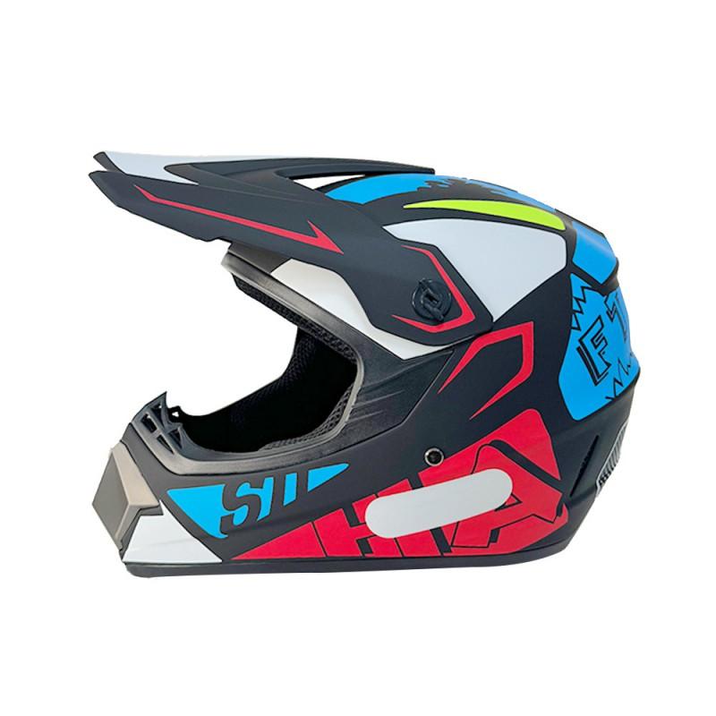 DOT Approved Off-Road Motorcycle Helmet ATV Dirt Bike Kids Adults Full Face Safety ABS Shell