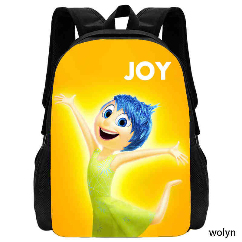 Inside Out 2 Anime Backpack For School And Travel With Storage Compartments