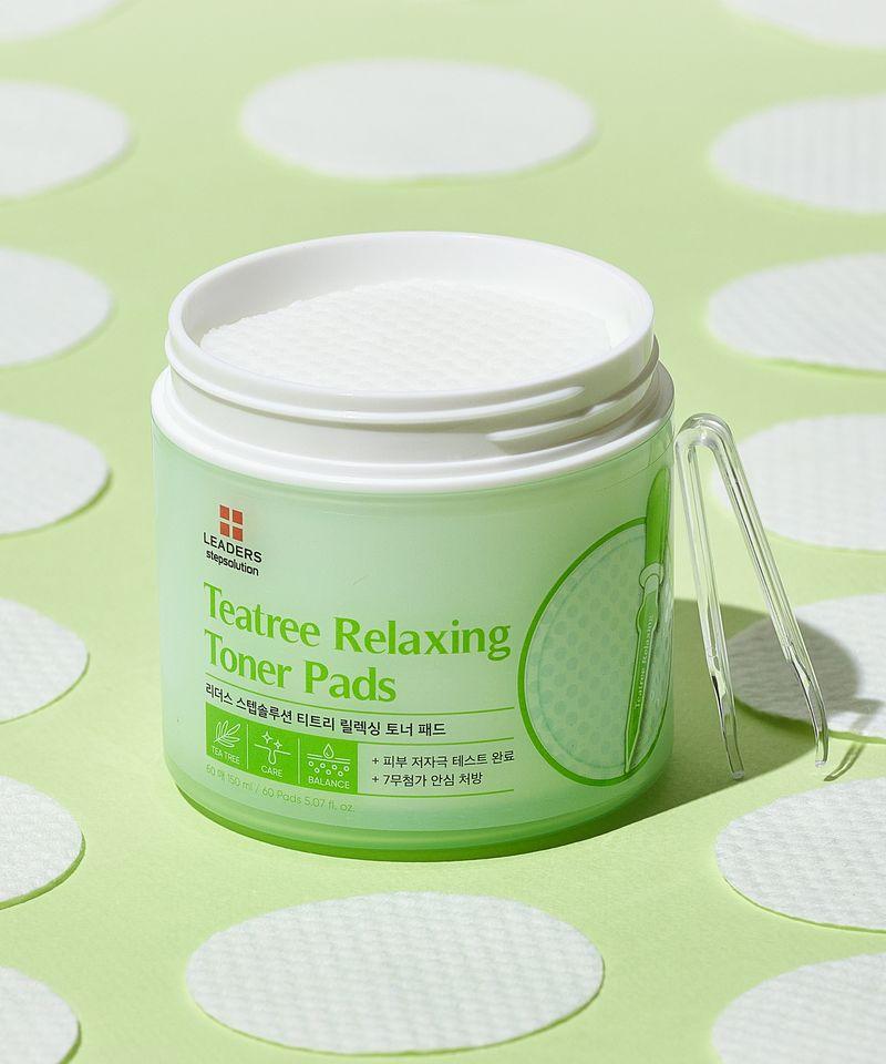 Tea Tree Relaxing Toner Pads 150ml (60 pads)