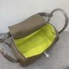 2026 New Top Layer Cowhide TC 26 Medium Lindi Bag Safi Line Color Blocked Genuine Leather Medicine Women's