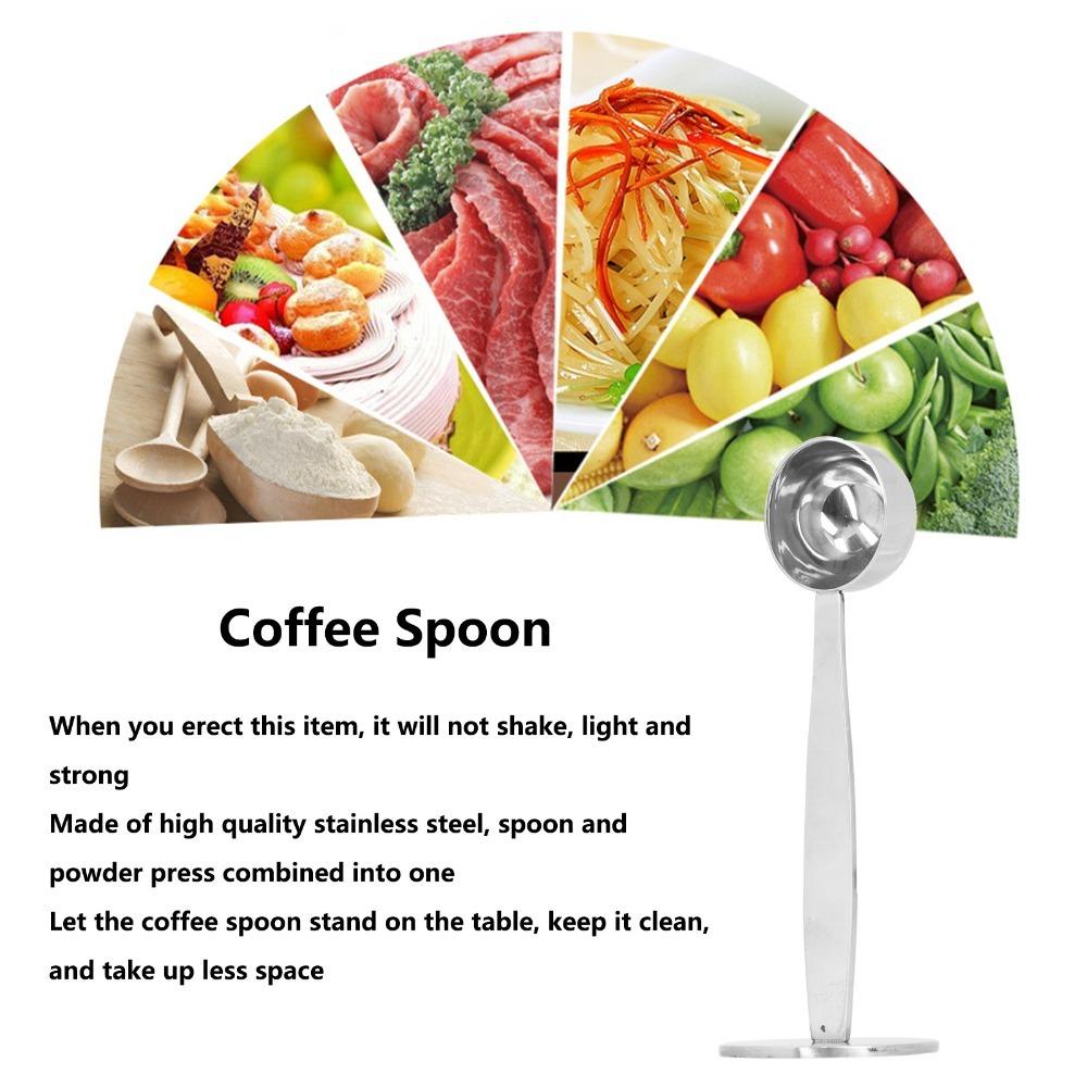 

15 ML Capacity Coffee Bean Scoop Pressed Bottom Measuring Spoon Coffee Grinding