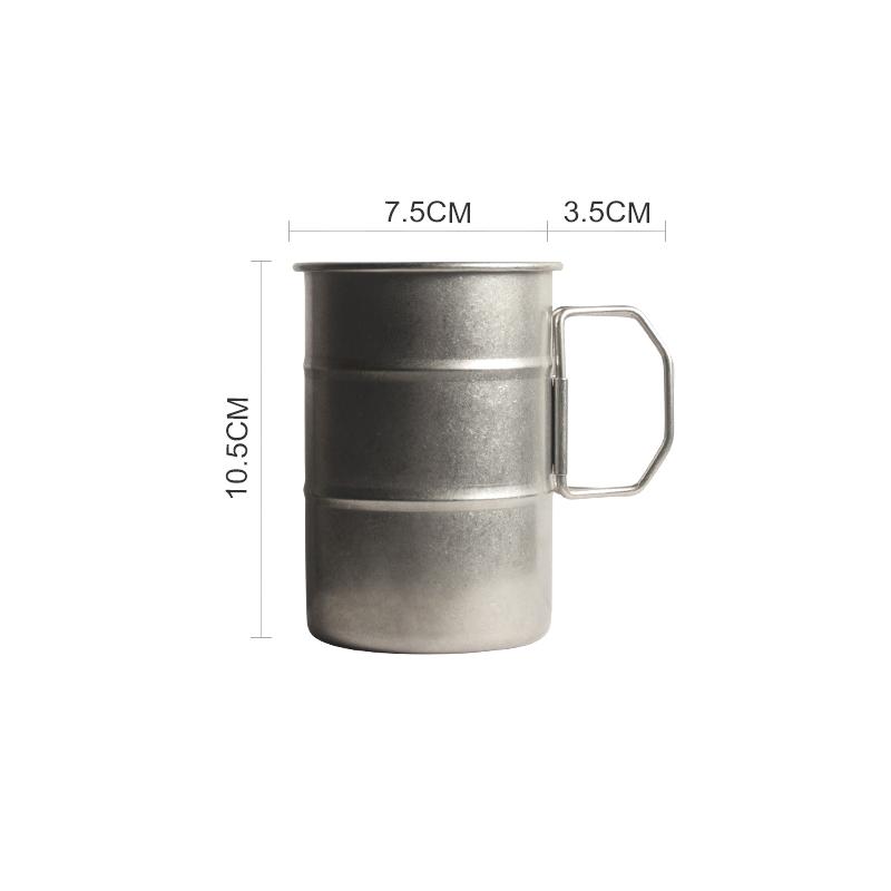

1 шт. Ретро старая чашка для кофе и воды в индустриальном стиле, кружка в виде нефтяной бочки, для кемпинга на открытом воздухе, пикника, пивная кружка, посуда для питья, нержавеющая сталь S серебряный