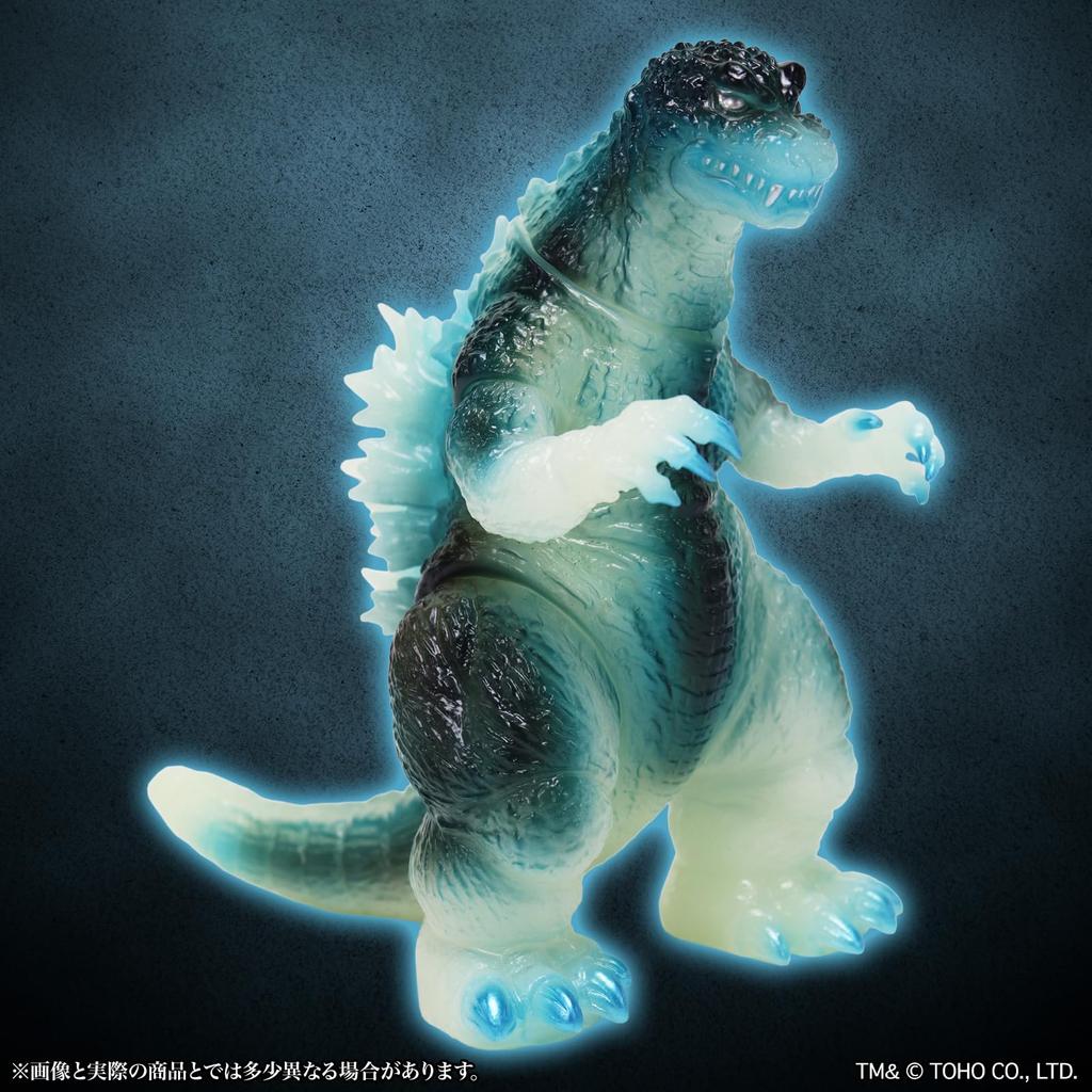 Character Content Production CCP Middle Size Series Godzilla EX Godzilla Luminous Blue PVC Complete Figure (CCP) [14th Release] (2001) Ver.