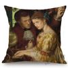 Uk British Artist Dante Gabriel Rossetti World Famous Oil Painting European Beauty Princess Sofa Pillow Case Linen Cushion Cover