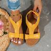 New Style Casual Sandals, Flat-bottomed, Retro-style Casual Beach Shoes, Women's Shoes Devotion